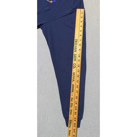 Vintage 1995 Warner Bros Studio Store Looney Tunes Long Sleeve Shirt L Navy - Picture 7 of 7